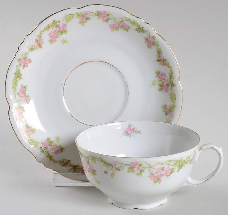 ALT27 Footed Cup & Saucer Set by Altrohlau-1