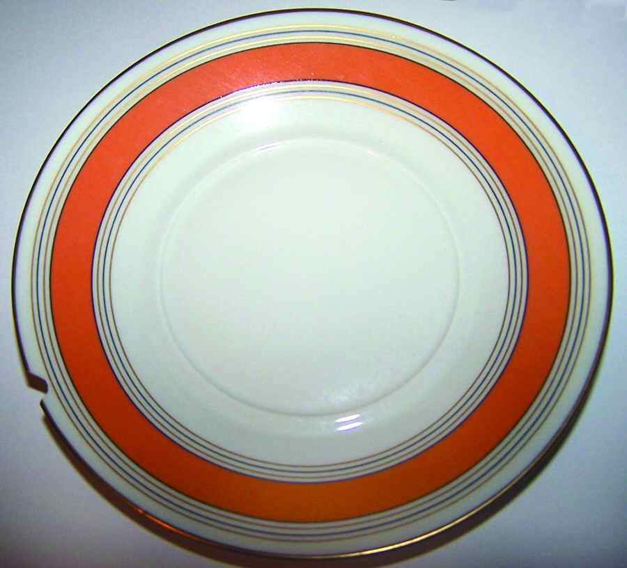 Hirondelle Et Bouvreuil Saucer by Haviland-1