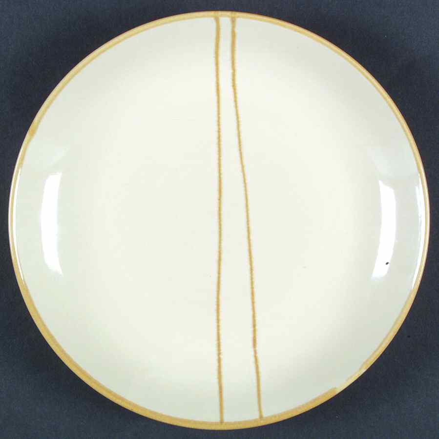 Sandstone Warm Coupe Salad Plate by House Beautiful-1