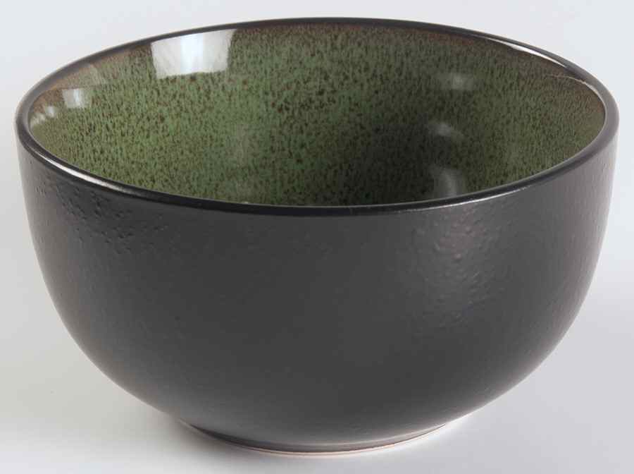 Rave Green Soup/Cereal Bowl by Home Trends-1