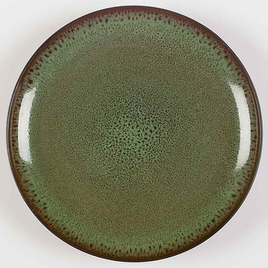 Rave Green Salad Plate by Home Trends-1