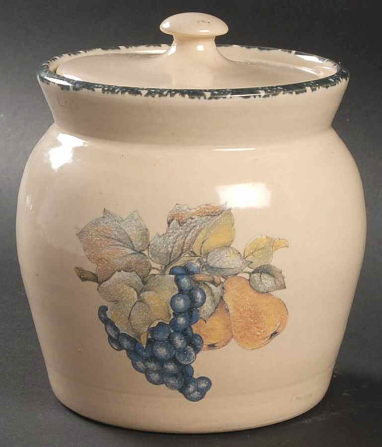 Fruit Small Canister & Lid by Home & Garden Party-1
