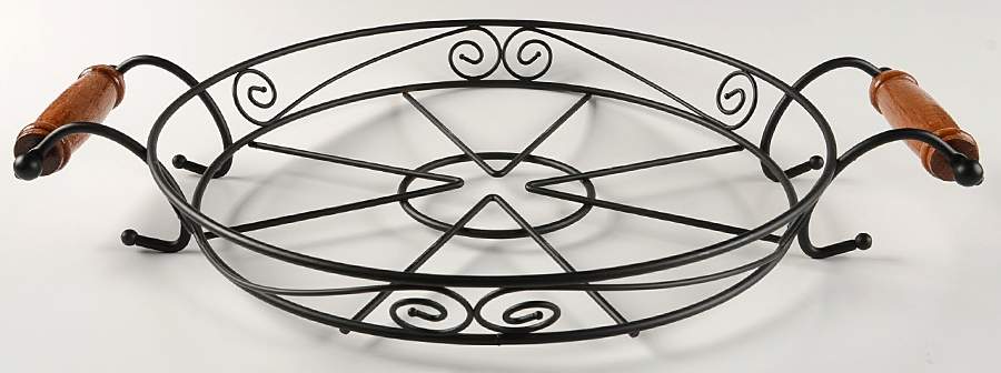 Fruit Metal Stand for 6pc Lazy Susan & Metal Stand by Home & Garden Party-1