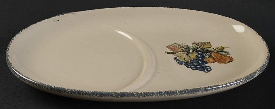 Fruit Oval Snack Tray by Home & Garden Party-1