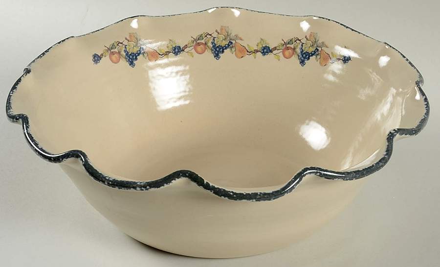 Fruit 12" Large Salad Serving Bowl by Home & Garden Party-1