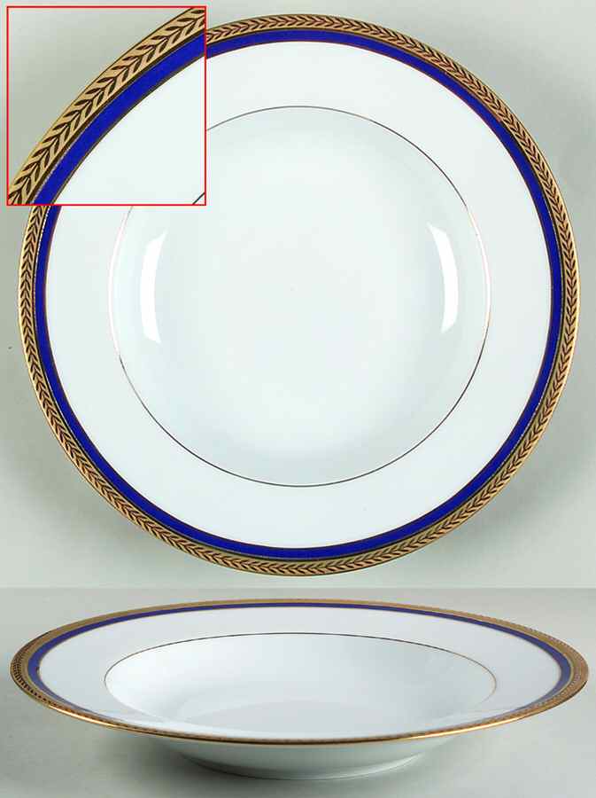 H3617 Large Rim Soup Bowl by Haviland-1