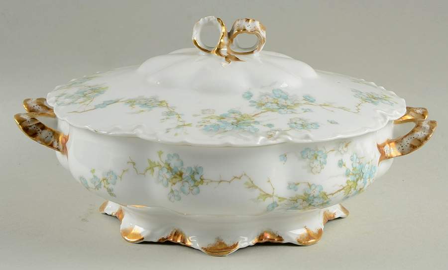 Schleiger 248B Round Covered Vegetable by Haviland-1