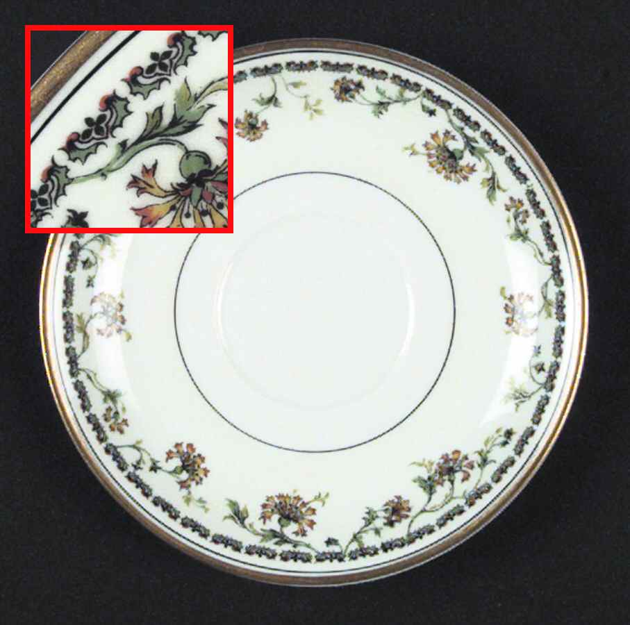 Schleiger 105-5 Saucer by Haviland-1