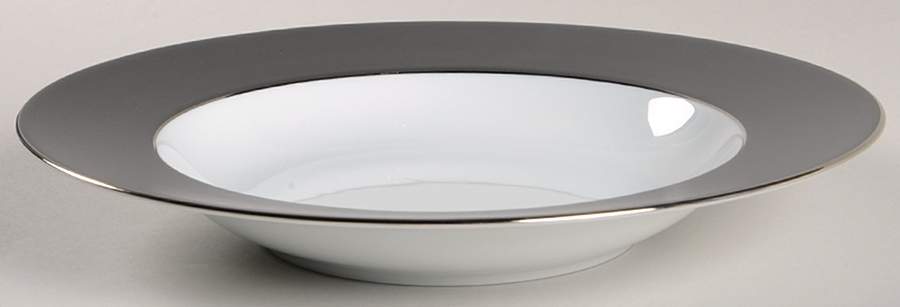 Eclipse Large Rim Soup Bowl by Haviland-1
