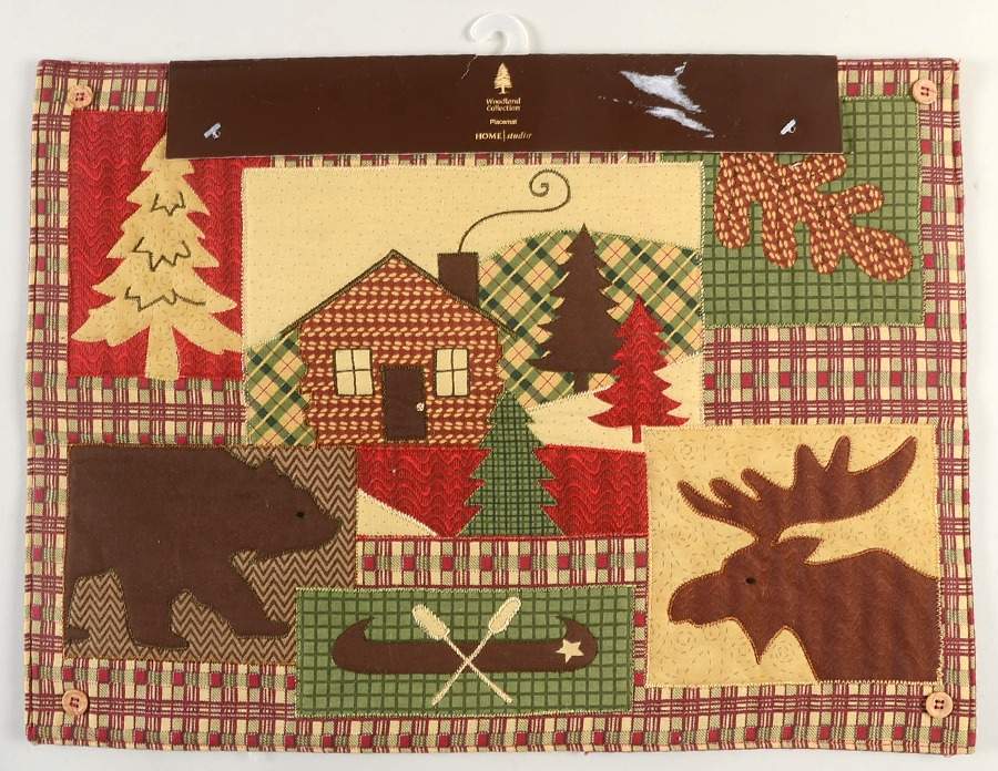 Woodland Cloth Placemat by Homestudio-1