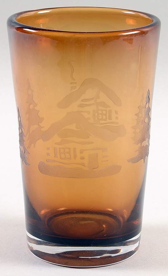 Woodland 16 Oz Glassware Tumbler by Homestudio-1