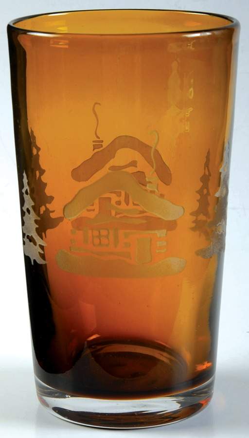 Woodland Glassware Tall Tumbler by Homestudio-1