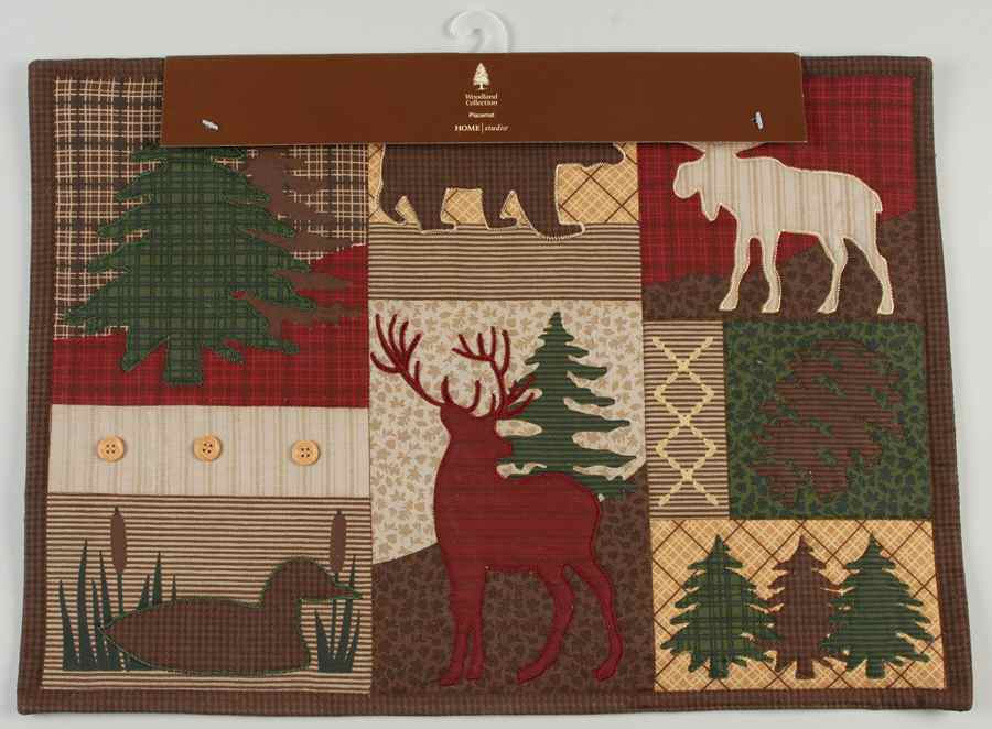 Woodland Cloth Placemat by Homestudio-1