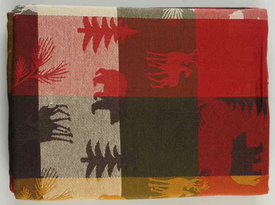 Woodland 60" X 102" Oblong Tablecloth by Homestudio-1