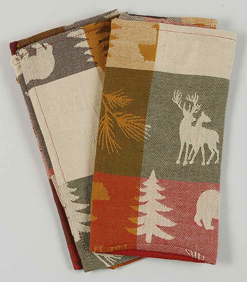 Woodland Cloth Napkins - Set of 2 by Homestudio-1