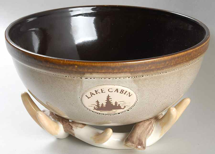 Woodland 10" Large Salad Serving Bowl by Homestudio-1