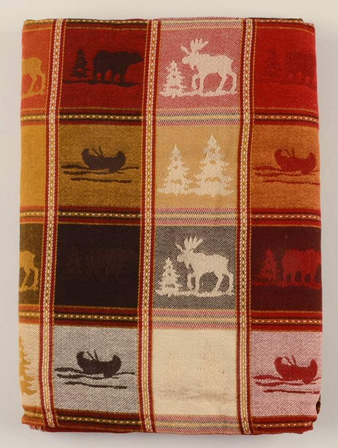 Woodland 52" X 70" Oblong Tablecloth by Homestudio-1