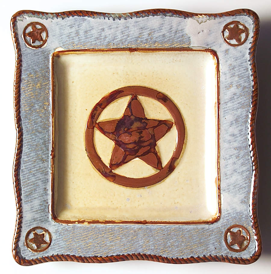 Canyon Ranch Square Dinner Plate by Homestudio-1