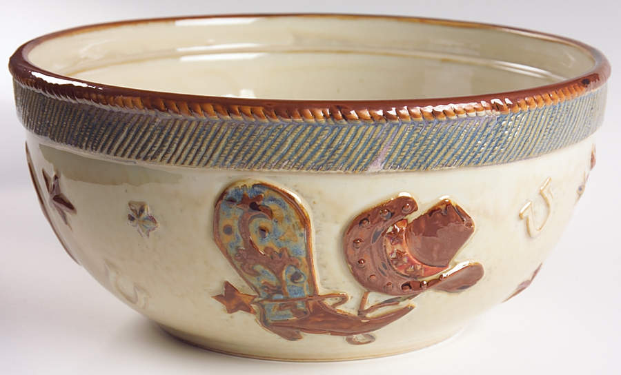 Canyon Ranch 10" Large Salad Serving Bowl by Homestudio-1
