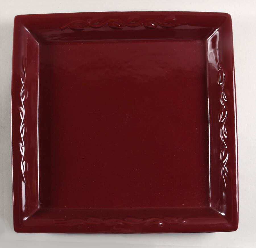 Country Garden 14" Square Tray by Home & Garden Party-1