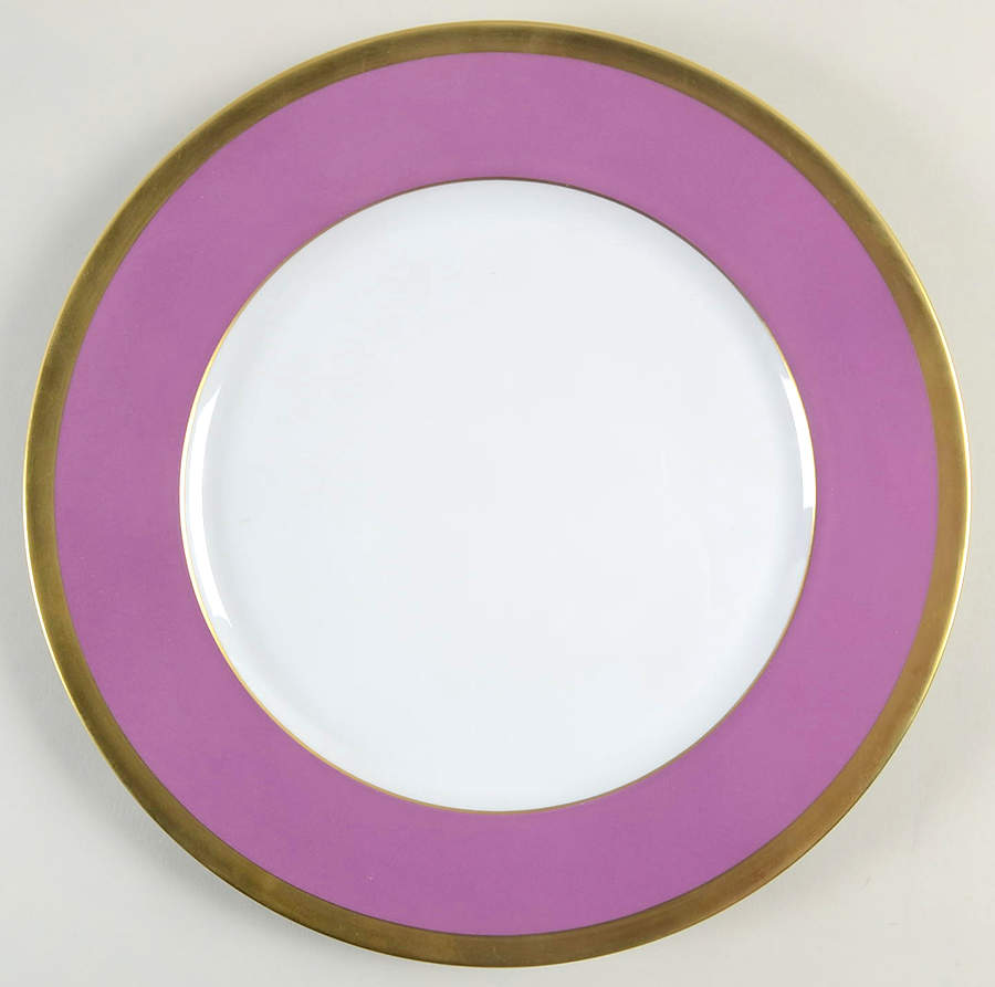 Laque de Chine Gold (Amethyst) Dinner Plate by Haviland-1
