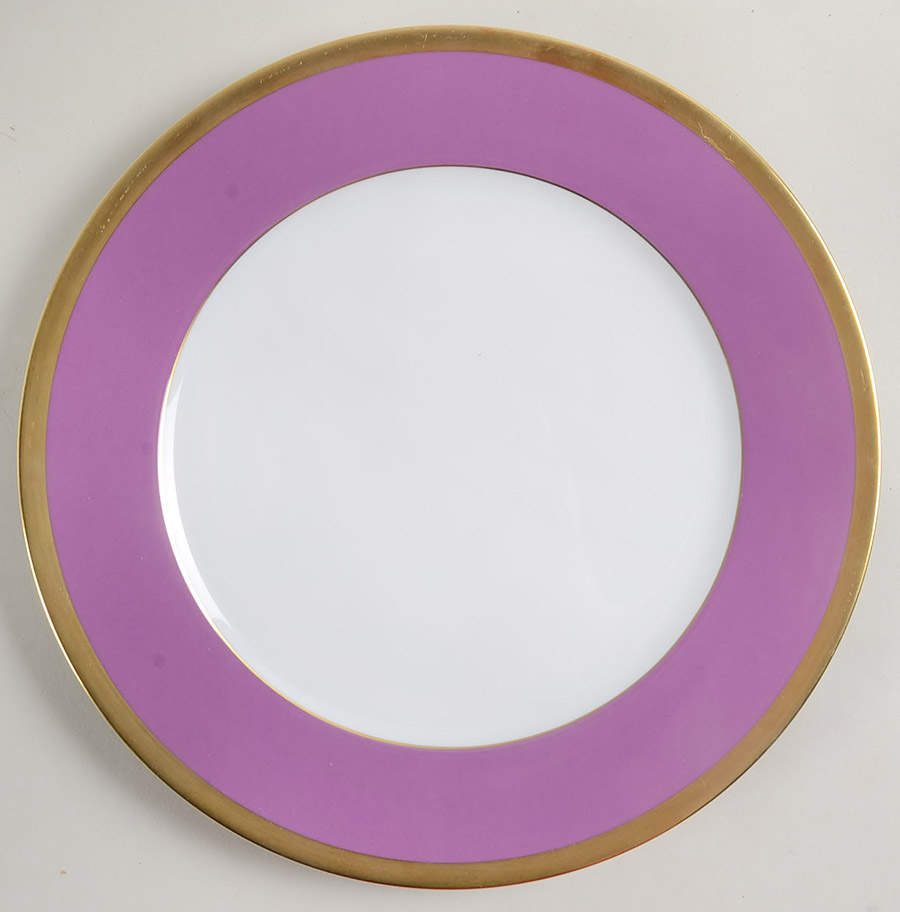 Laque de Chine Gold (Amethyst) 12" Chop Plate (Round Platter) by Haviland-1