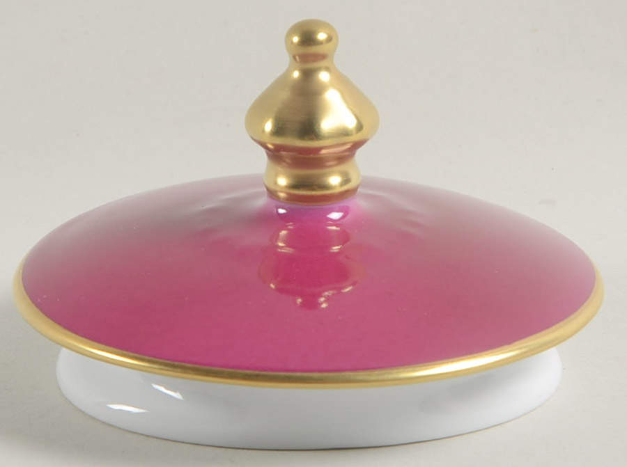 Laque de Chine Gold (Aubergene) Lid for Coffee Pot by Haviland-1