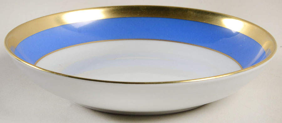 Laque de Chine Gold (Azure) Coupe Soup Bowl by Haviland-1