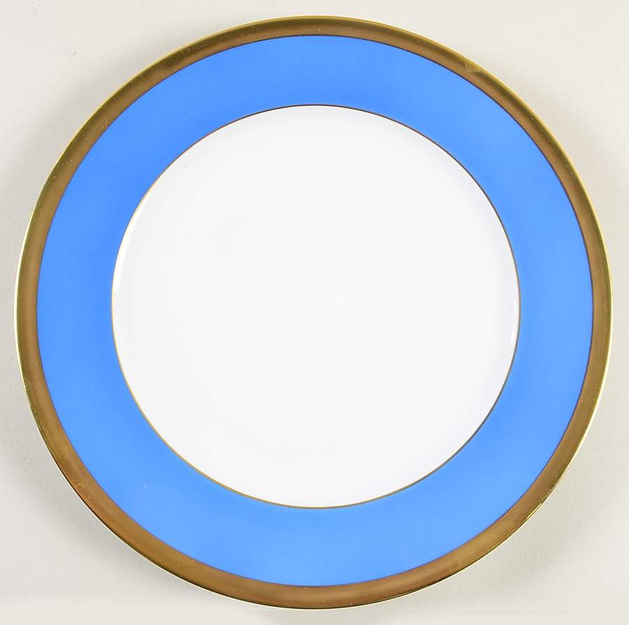 Laque de Chine Gold (Azure) Service Plate (Charger) by Haviland-1