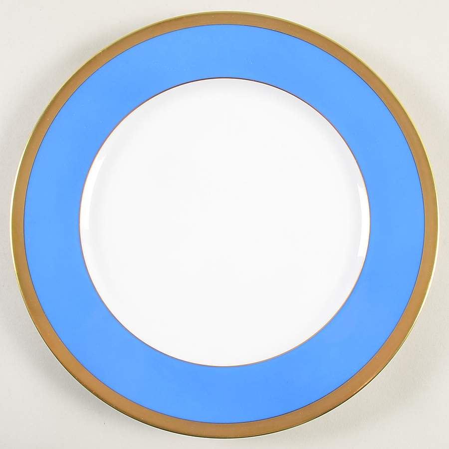 Laque de Chine Gold (Azure) Dinner Plate by Haviland-1