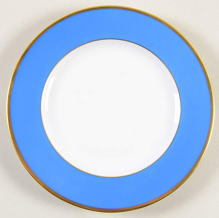 Laque de Chine Gold (Azure) Bread & Butter Plate by Haviland-1