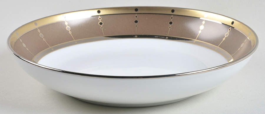 Tambour Bronze Coupe Soup Bowl by Haviland-1