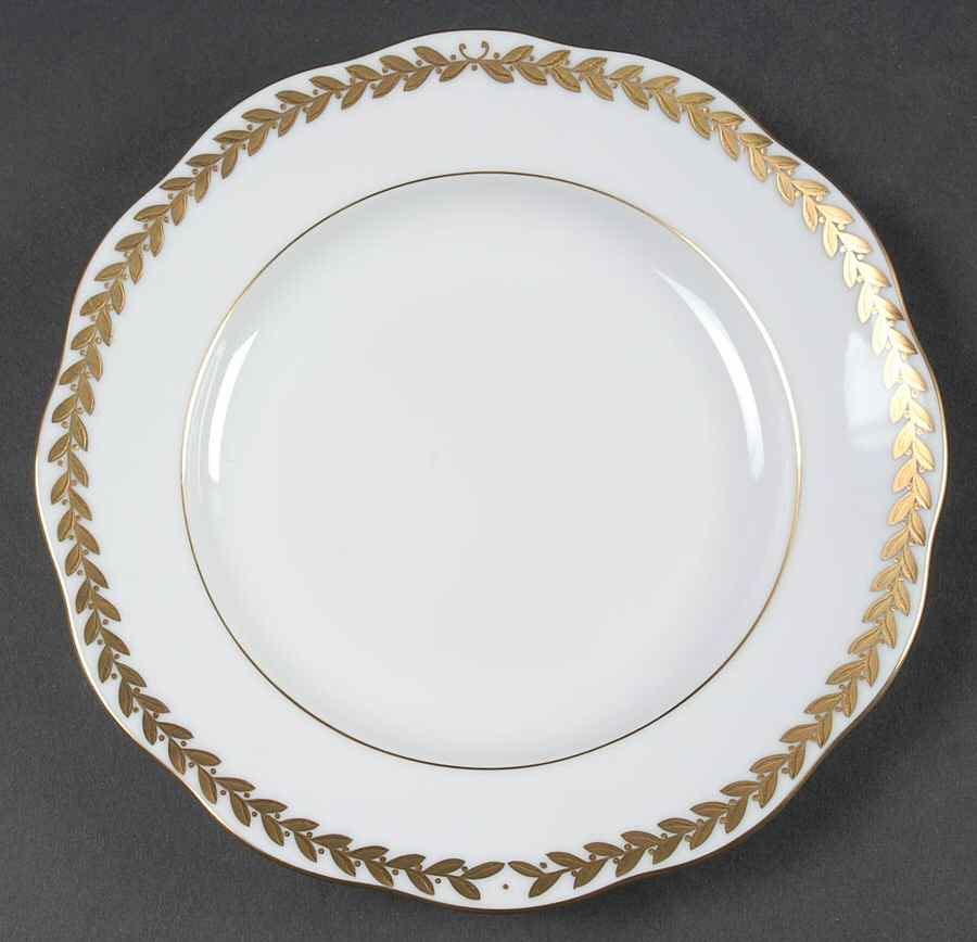 Golden Laurel Salad Plate by Herend-1