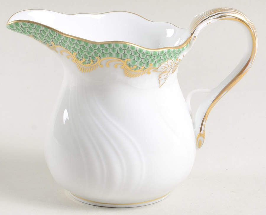 Fish Scale Creamer by Herend-1