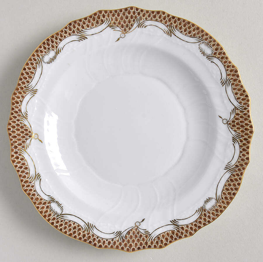 Fish Scale Salad Plate by Herend-1