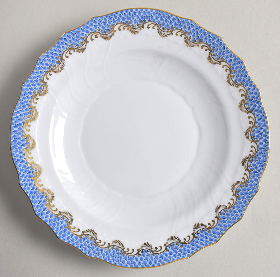 Fish Scale Salad Plate by Herend-1