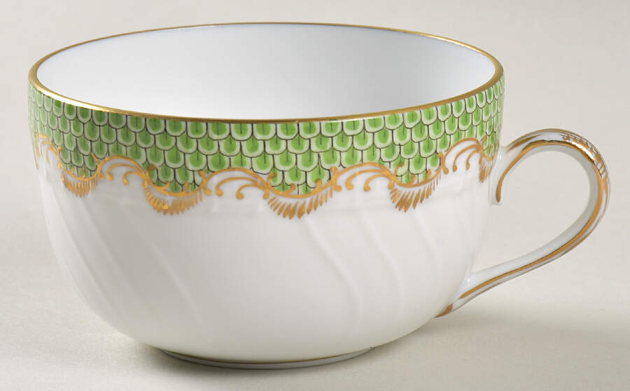 Fish Scale Footed Cup by Herend-1
