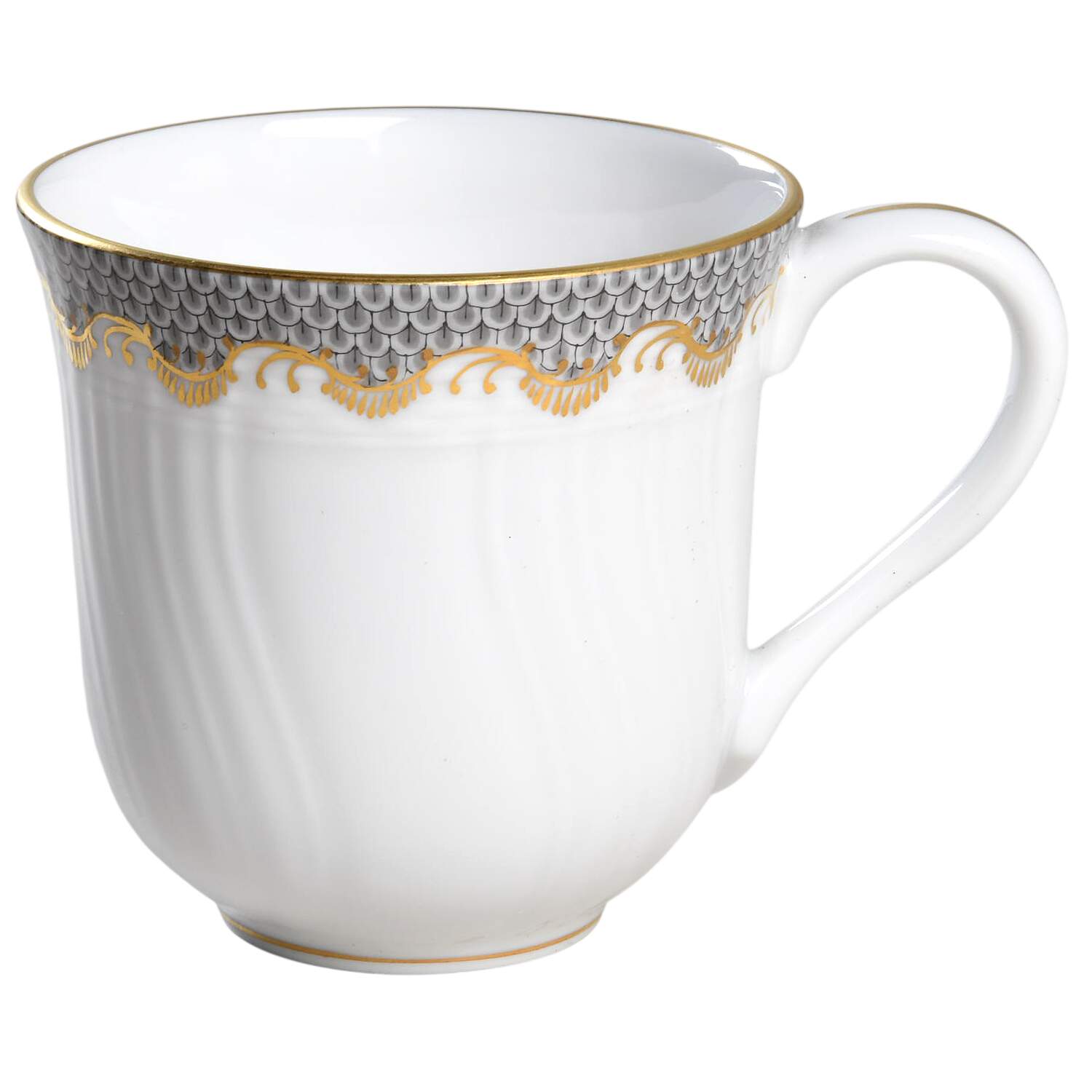 Fish Scale Mug by Herend-1
