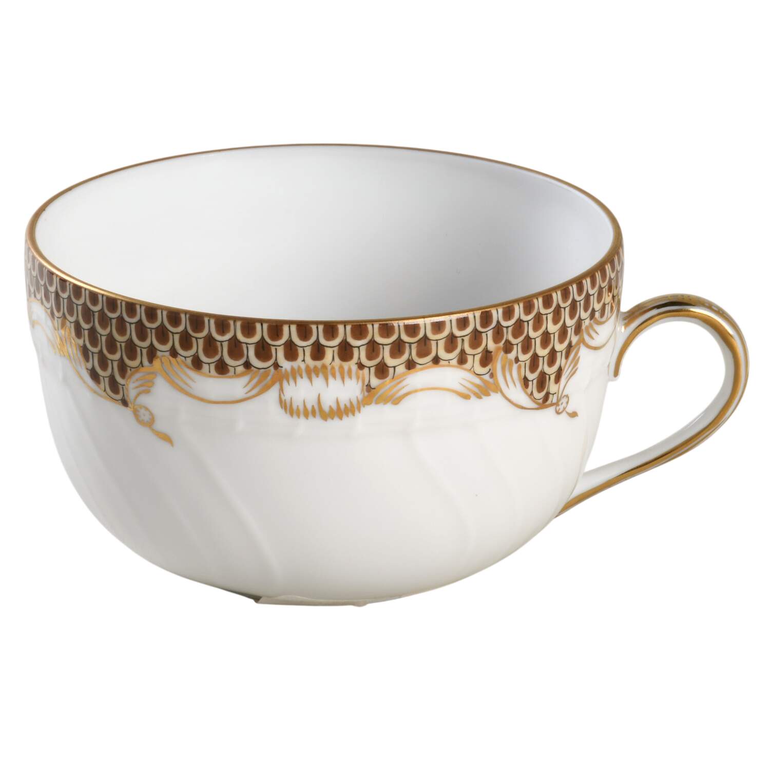 Fish Scale Footed Cup by Herend-1