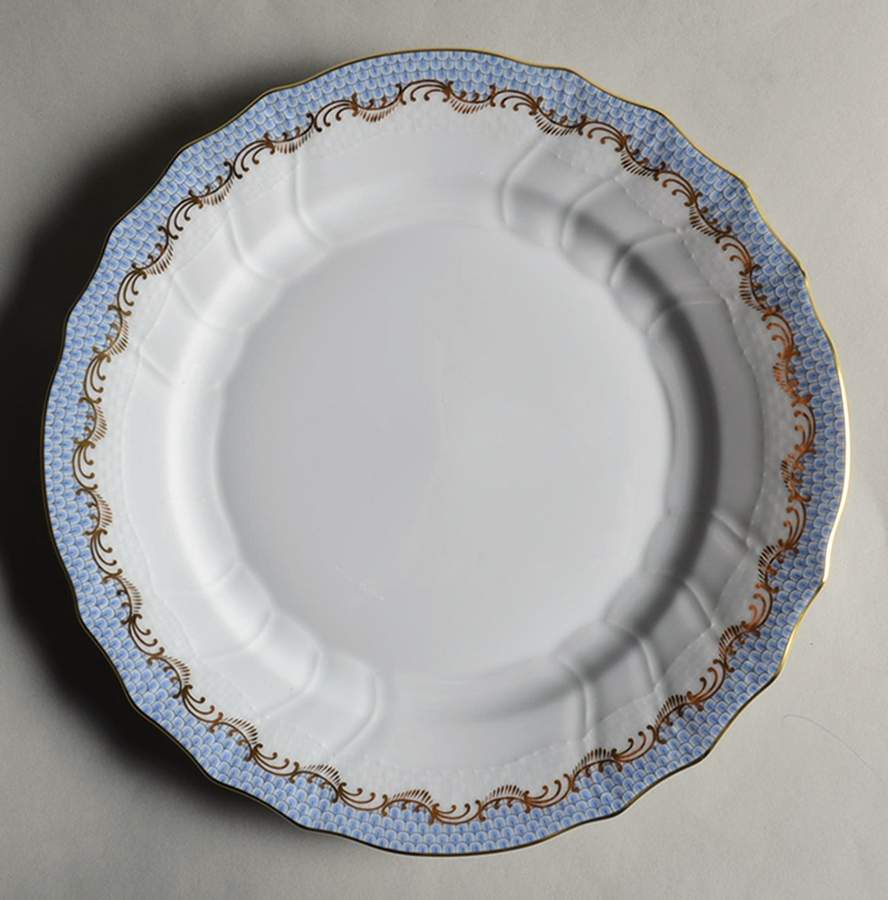 Fish Scale Dinner Plate by Herend-1