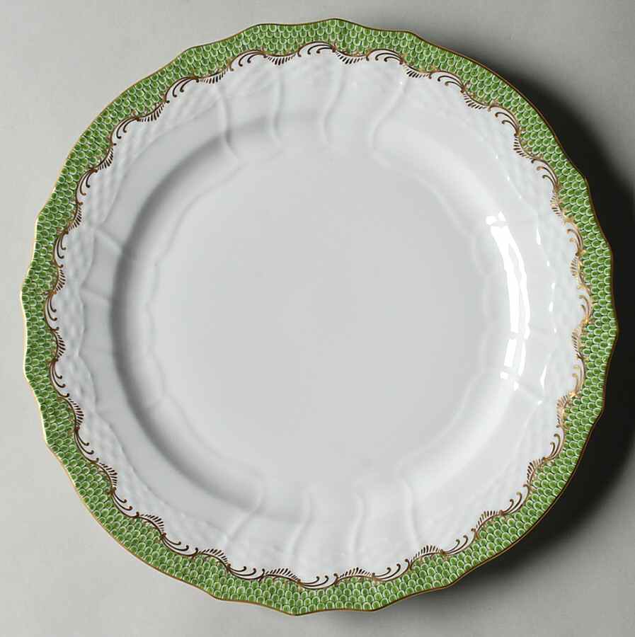 Fish Scale Service Plate (Charger) by Herend-1