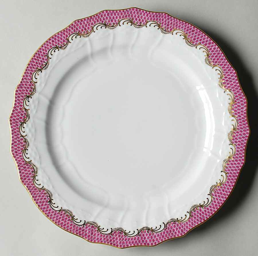 Fish Scale Service Plate (Charger) by Herend-1