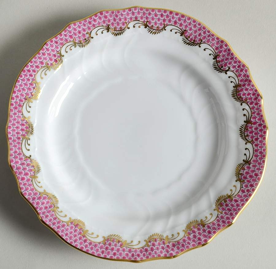 Fish Scale Bread & Butter Plate by Herend-1