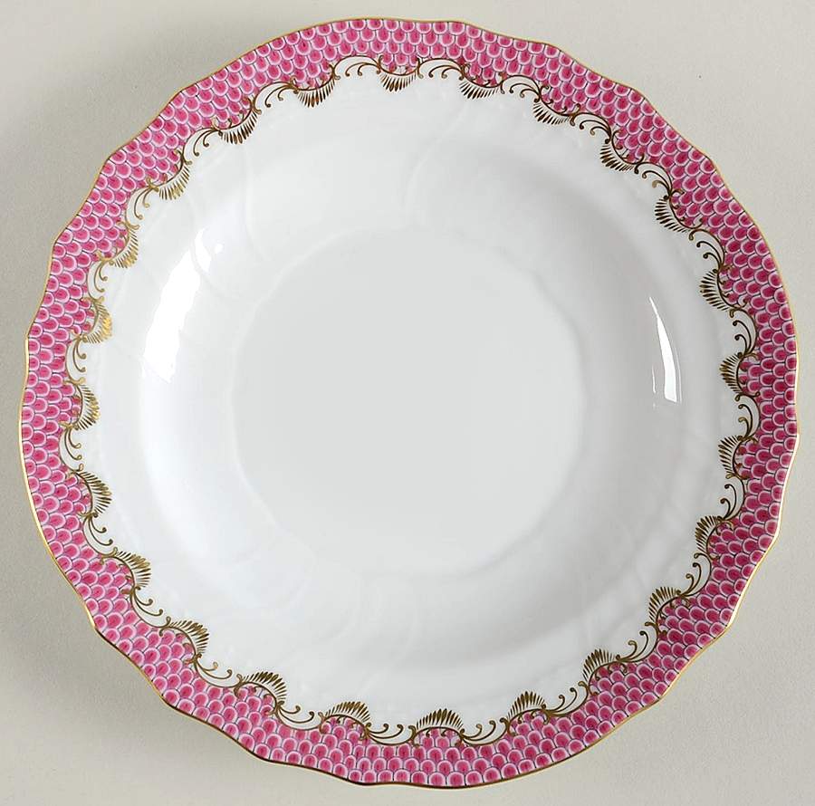 Fish Scale Salad Plate by Herend-1