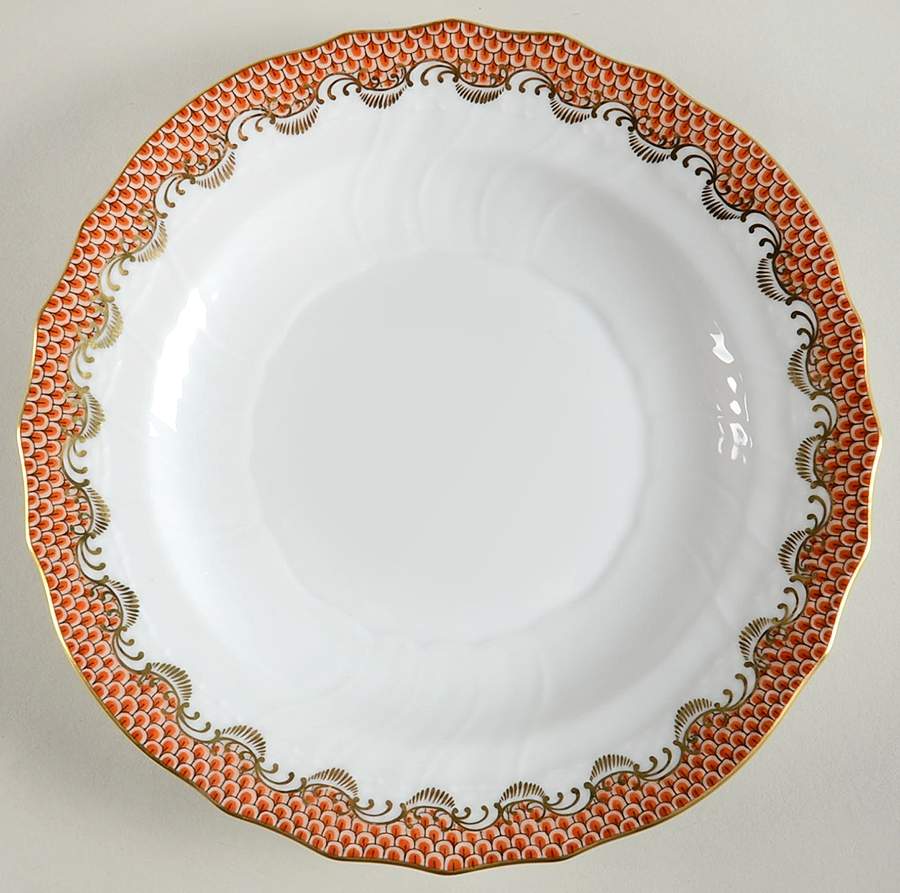 Fish Scale Salad Plate by Herend-1