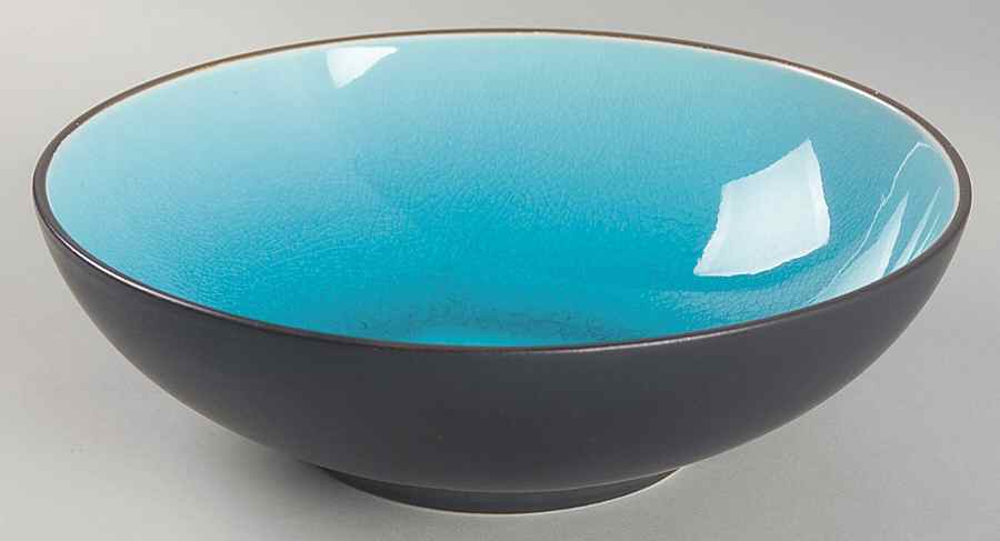 Zazen Turquoise Soup/Cereal Bowl by Home-1