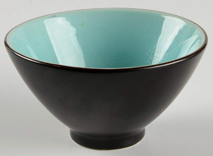 Zazen Turquoise Rice Bowl by Home-1