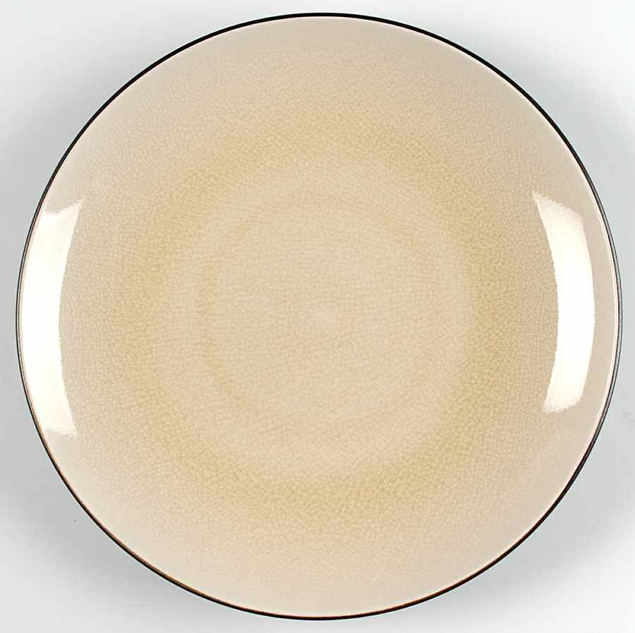 Zazen Cream Salad Plate by Home-1
