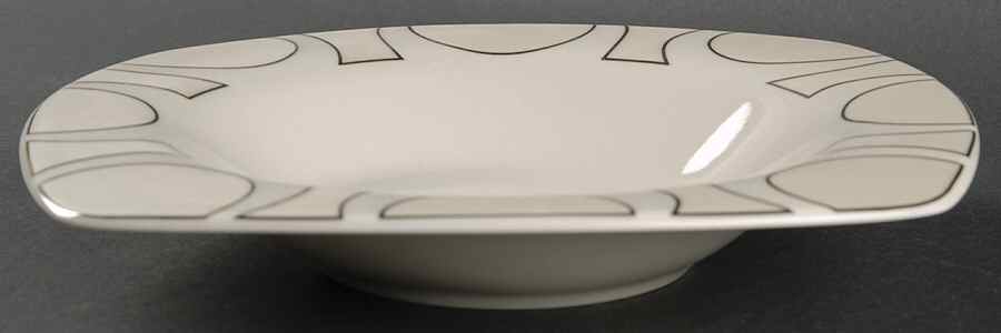 Odeon Platinum Soup/Cereal Bowl by Home-1
