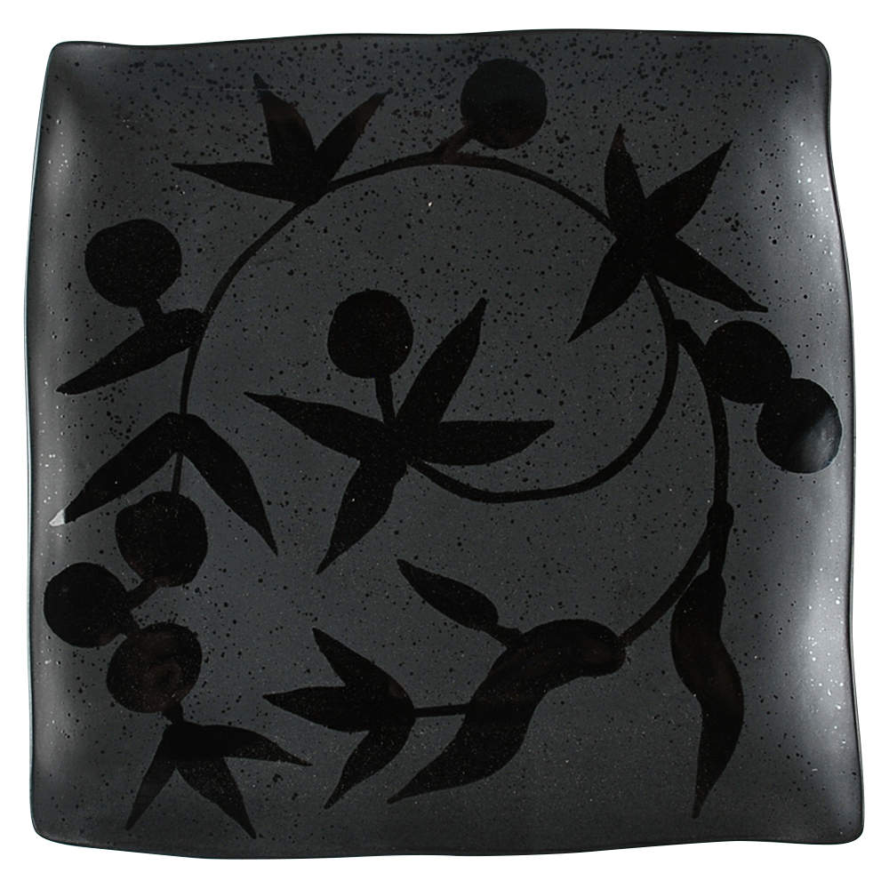 Noir Garden Dinner Plate by Home-1